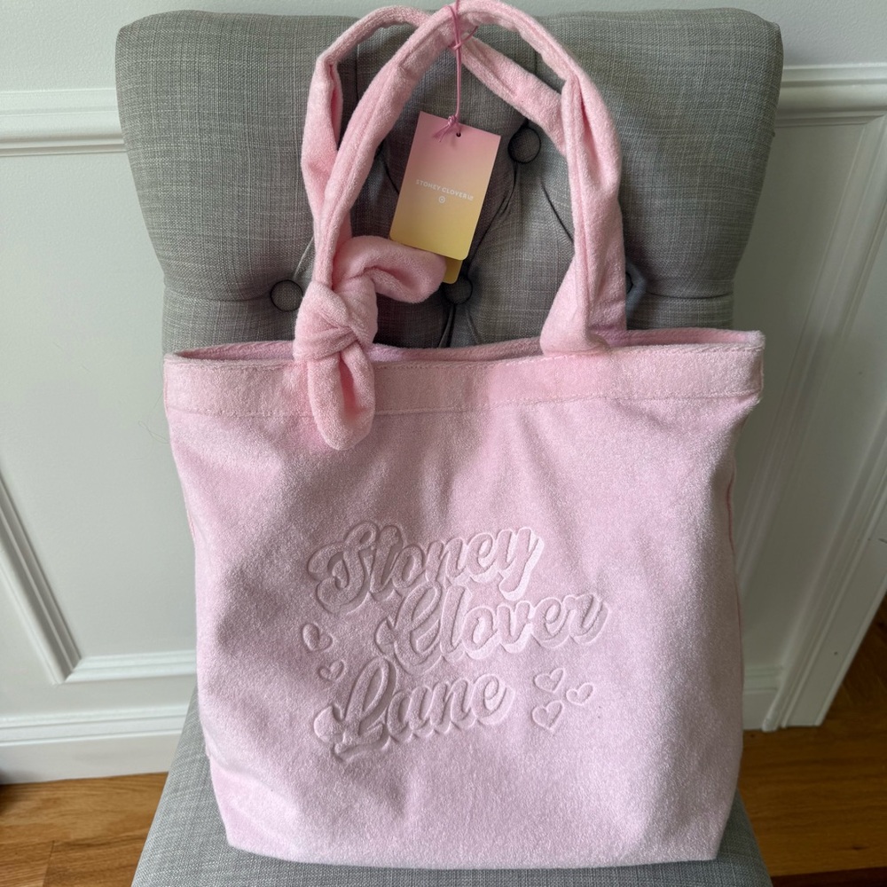 Stoney Clover x Target‎ Limited Edition Pink Terry Bag
